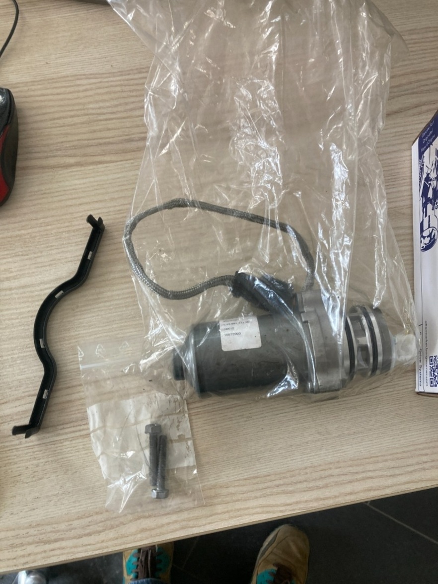 Čerpadlo, lamelová spojka BorgWarner DS201
