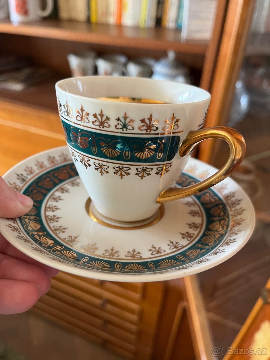 Sada porcelánových šálků 6ks