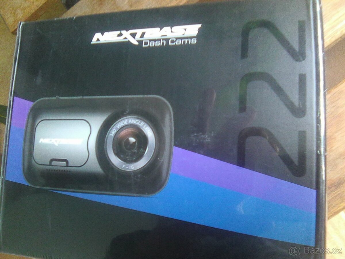 NEXTBASE Dash Cams - 222, černá, kamera do auta, nová