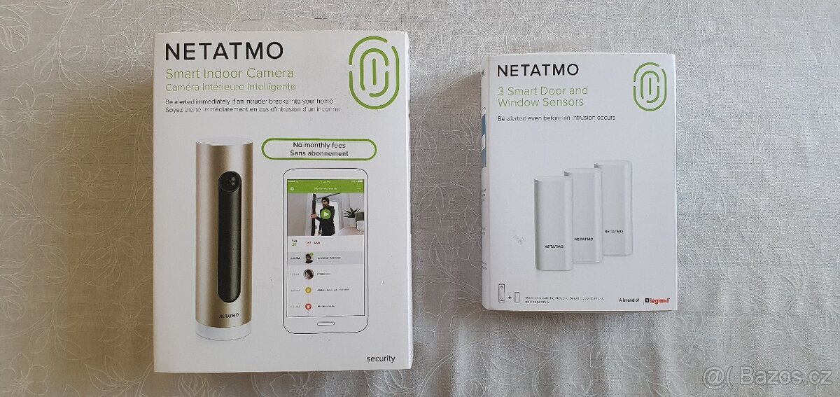 Netatmo Smart Indoor Camera + Smart Door and Window Sensor