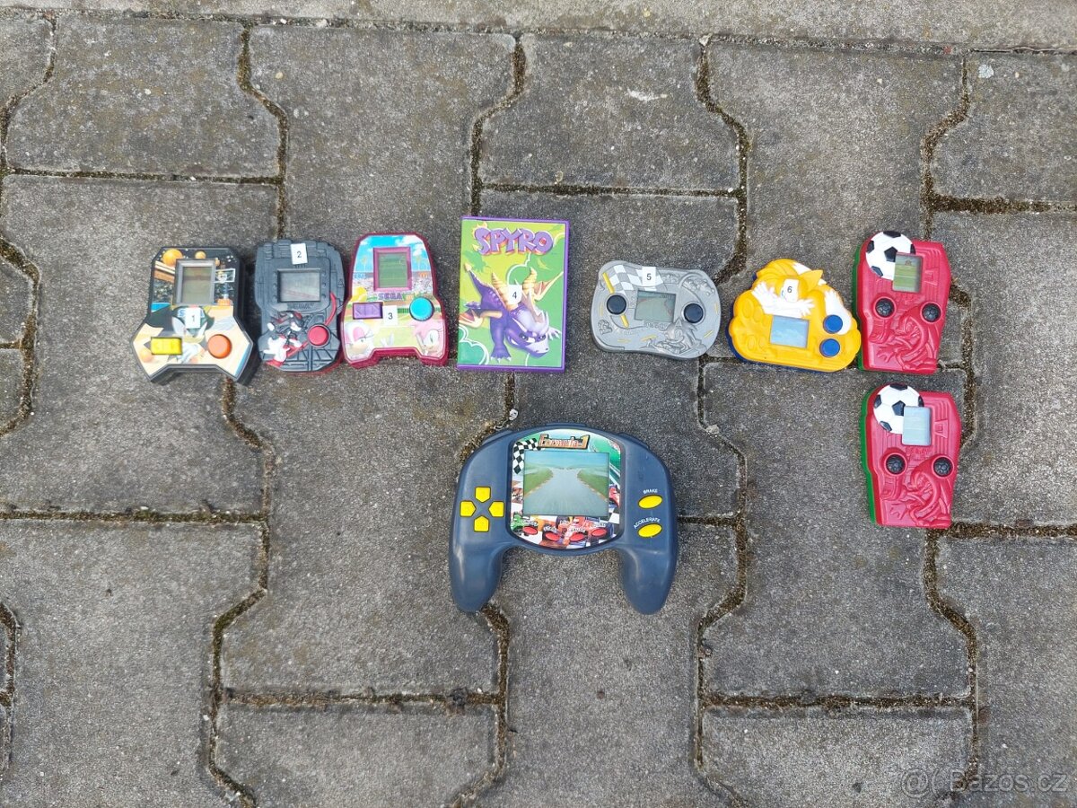SEGA hry z MC Donalds z roku 2003/2004