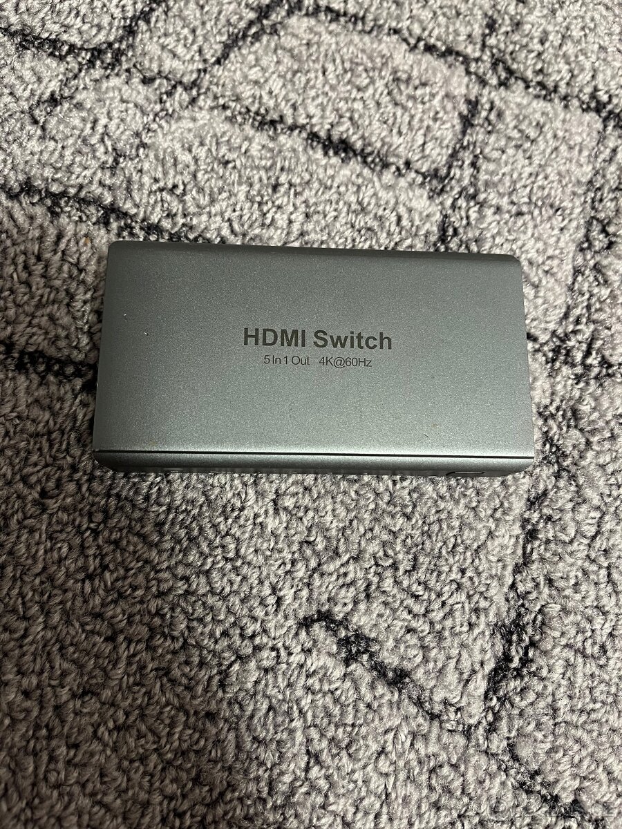 HDMI Switch 5 in 1 out 4K@60Hz