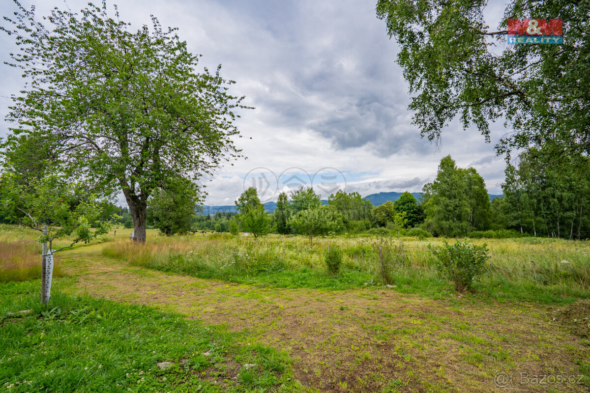 Prodej pozemku k bydlení, 2451 m², Ovesná - Nová Pec