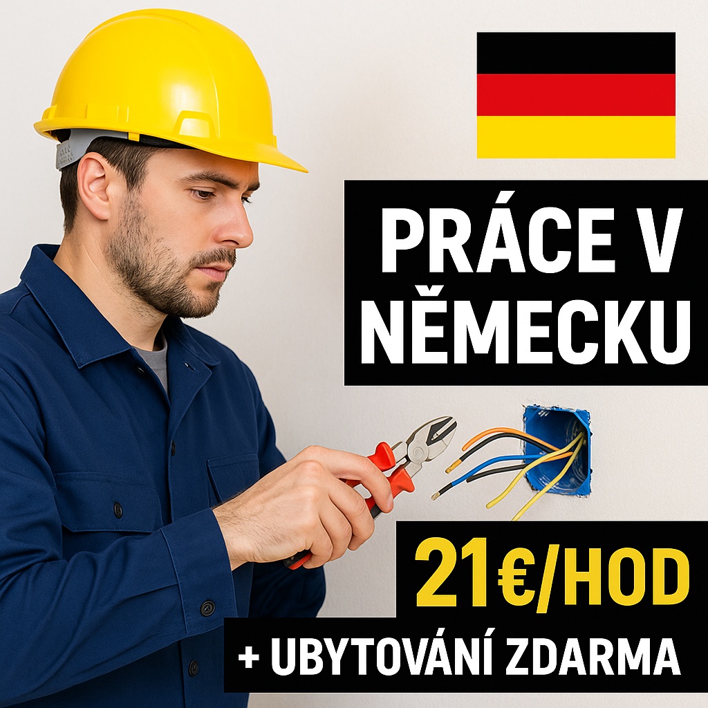 Hledáme elektrikáře do Německa – Leipzig, Gera, Erfurt