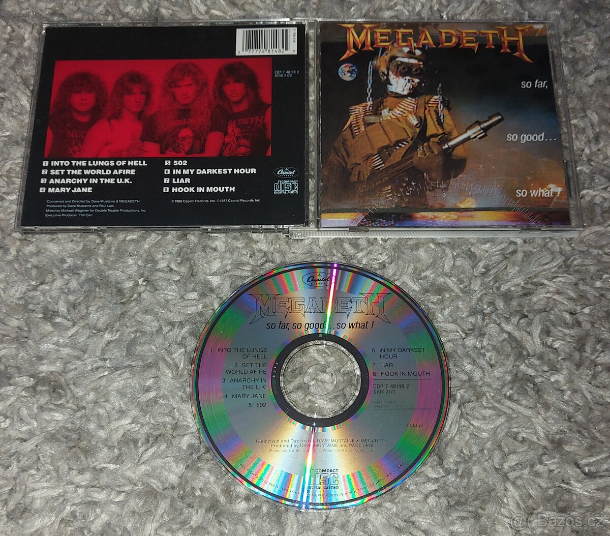 CD Megadeth - So Far, So Good... So What