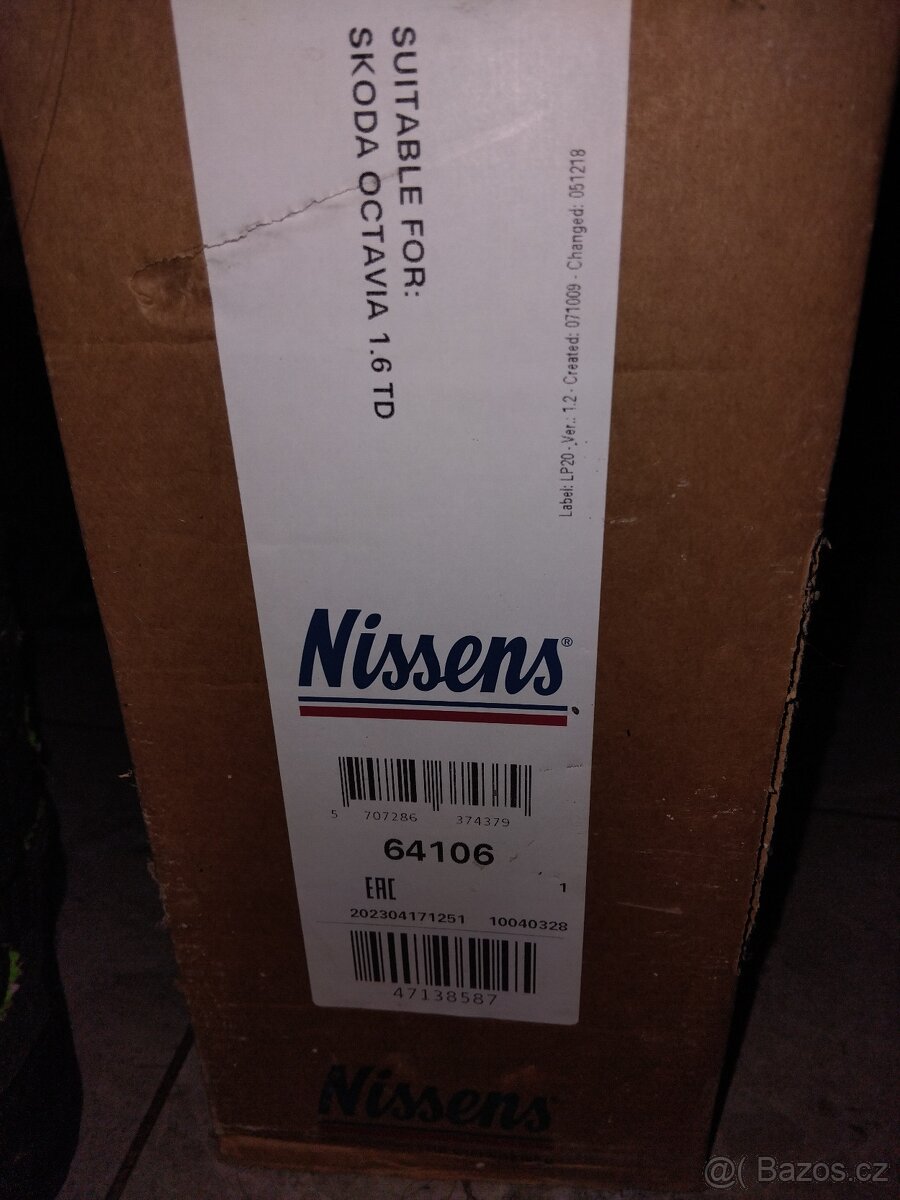 Chladič Octavia3 1.6td