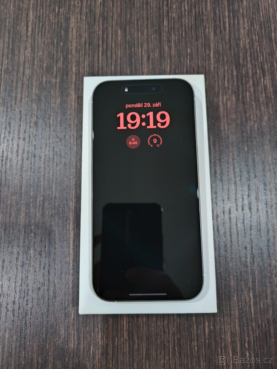 Apple iPhone 15 Pro 256GB ,White titanium , Top Stav