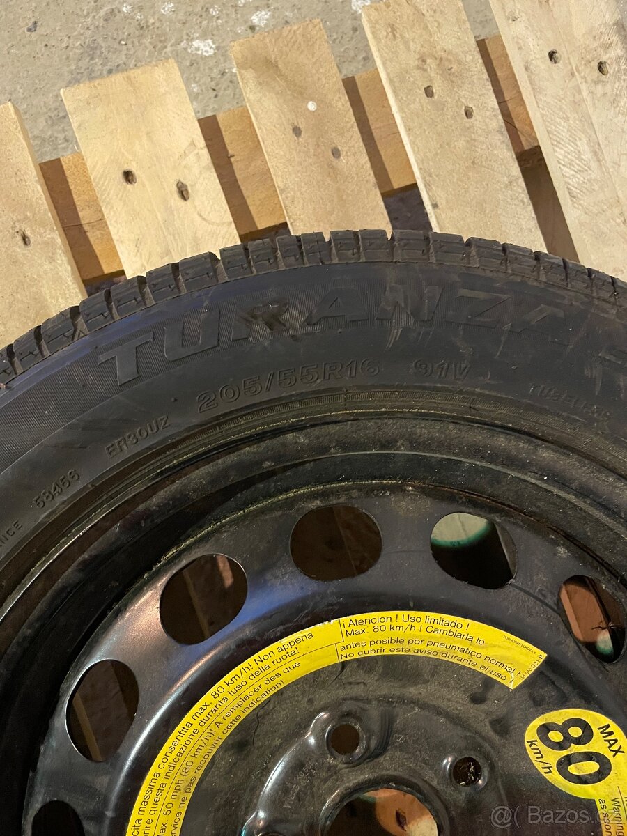 Dojezdové kolo 5x112 R16