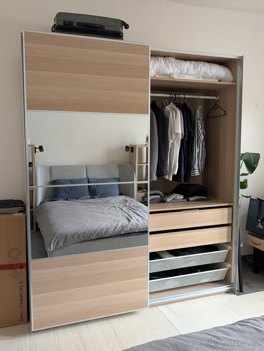 IKEA PAX Wardrobe Closet - 3 months old - quick sale for CHE