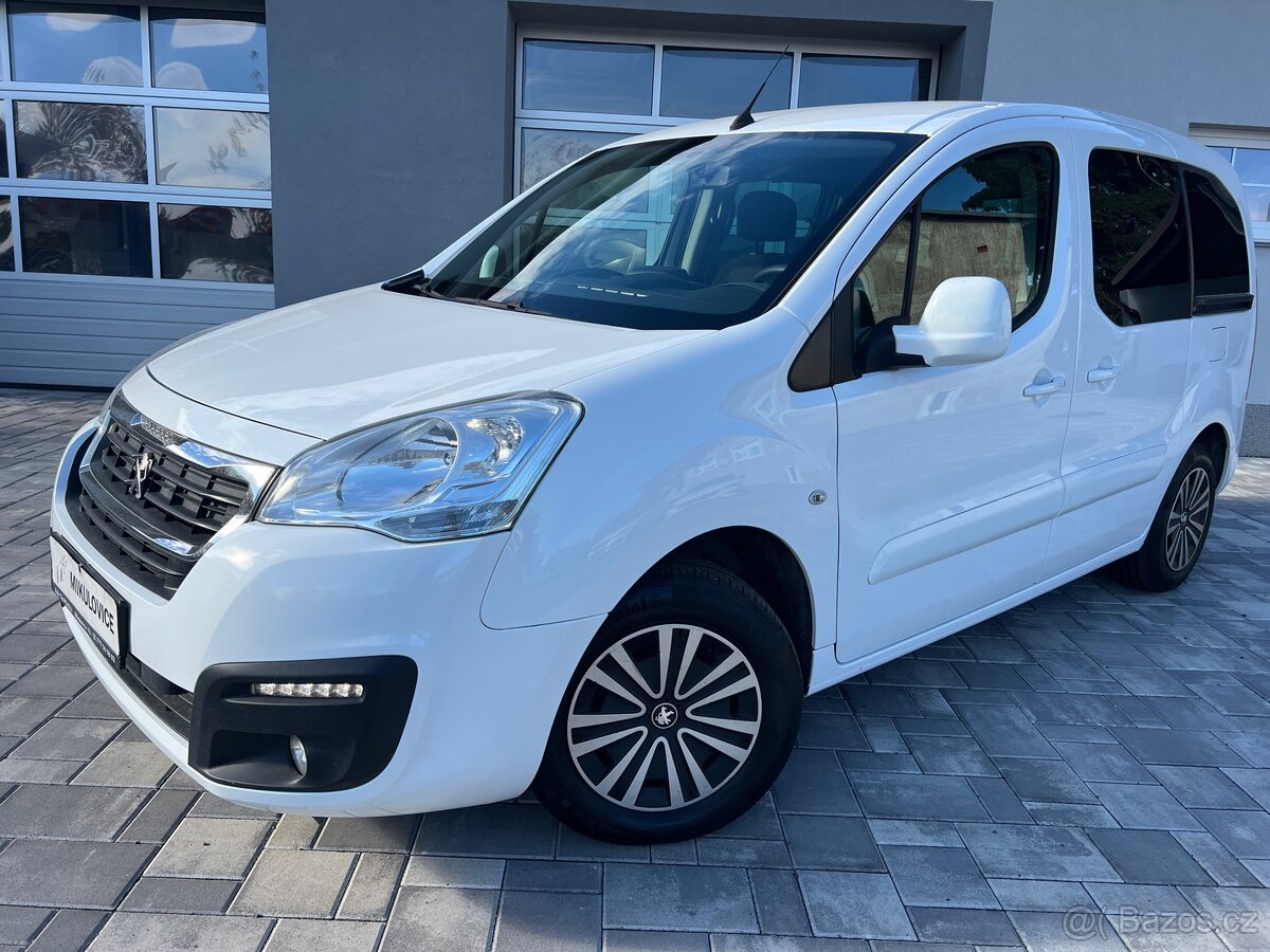 Peugeot Partner TEPEE 1.6 HDi 73kW NAVI ČR DPH