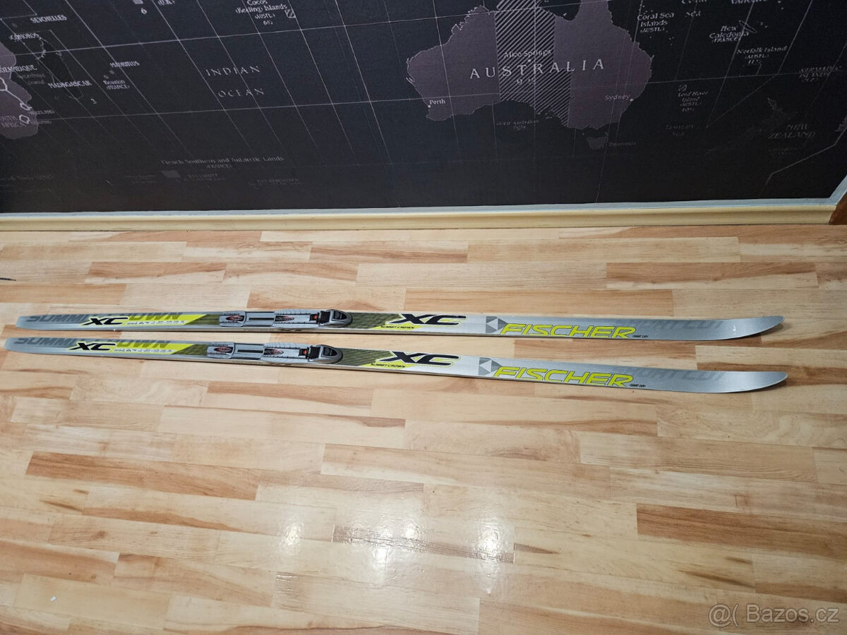 Běžky Fischer + hůlky