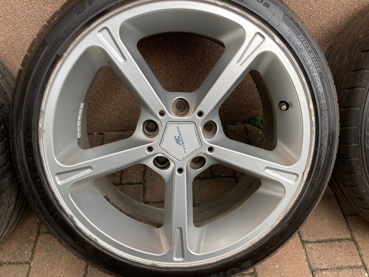 disky AC Schnitzer type IV s pneu 225/40 ZR18