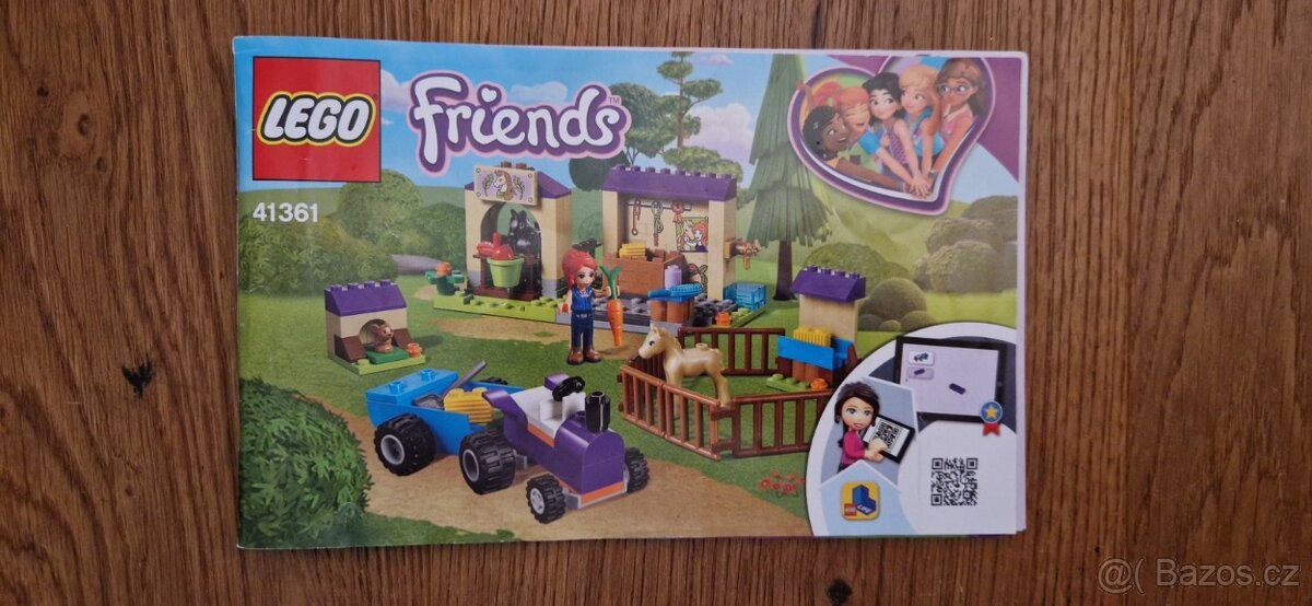 Lego Friends Stáj s hříbaty Mii 41361