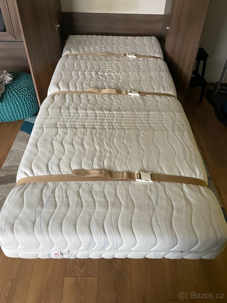 Sklopná postel 200x90 svislý mechanismus