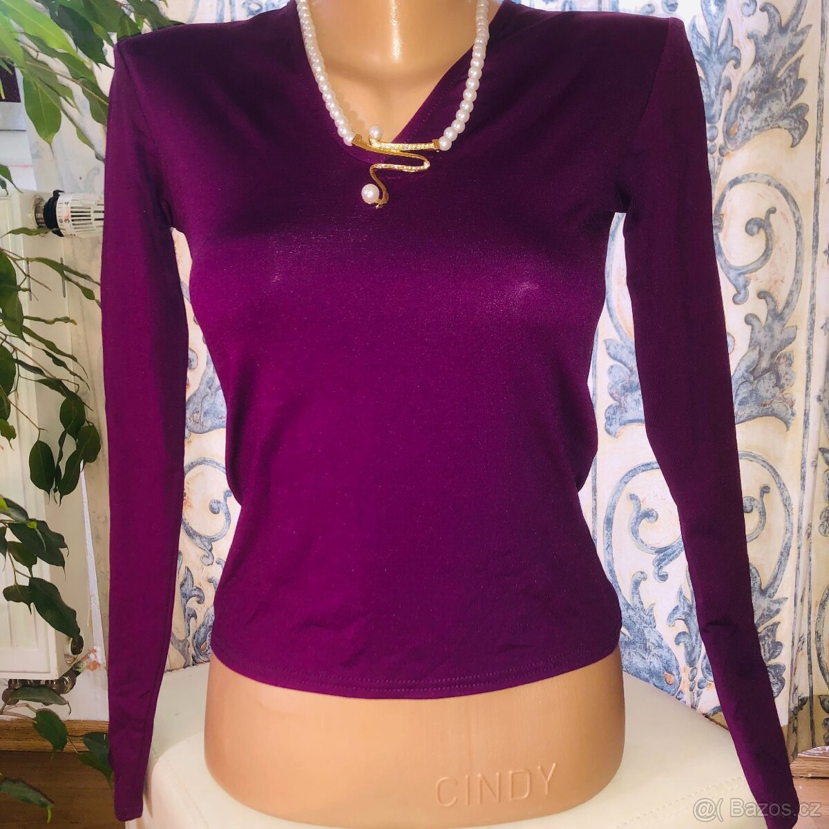 trickosdlouhymrukavem# vrstveni# fialovabarva