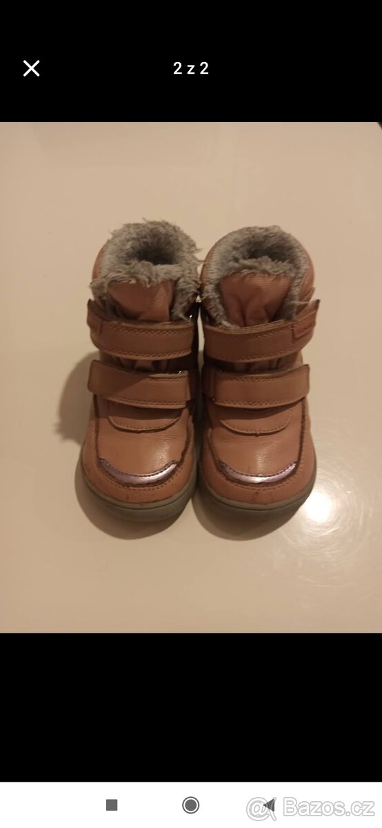 Dívčí zimní obuv Protetika
