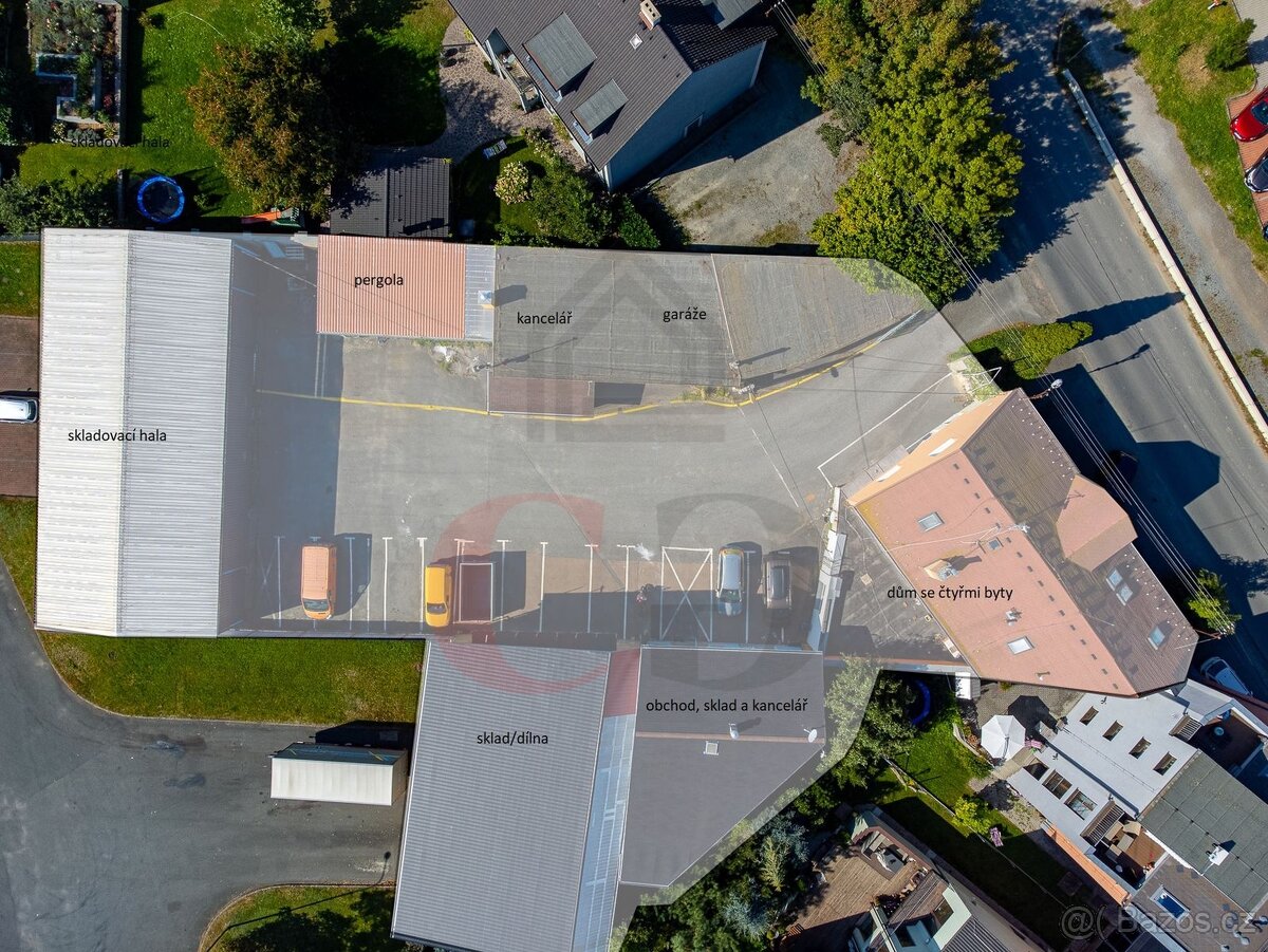 Prodej komerční nemovitosti 1982m2