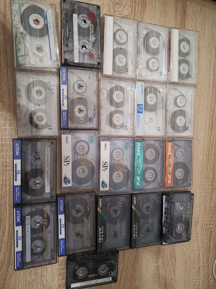Různé MC kazety