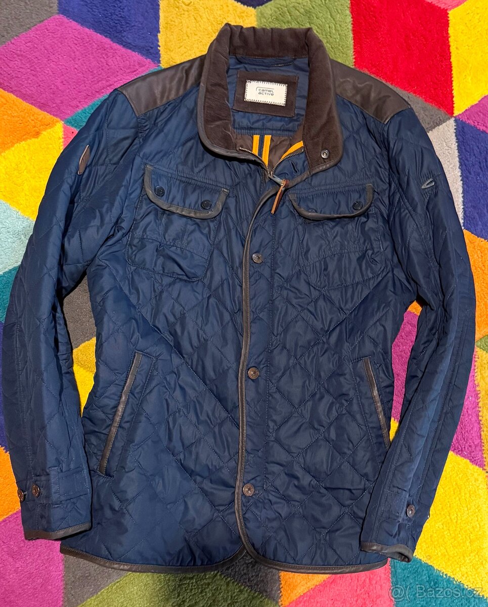 CAMEL ACTIVE STYLOVÁ PÁNSKÁ NAVY BUNDA L 💪🏽🤩
