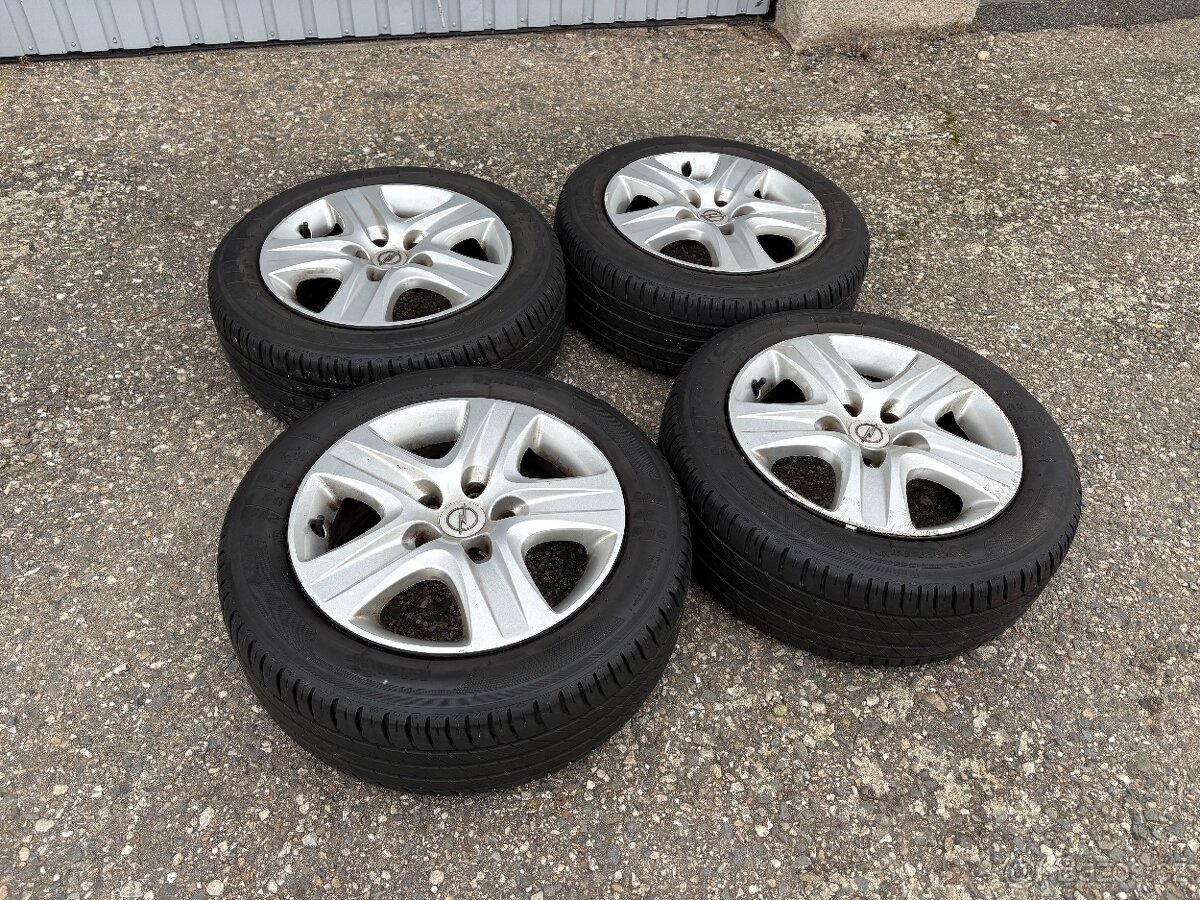 Letní kola Opel 205/55r16