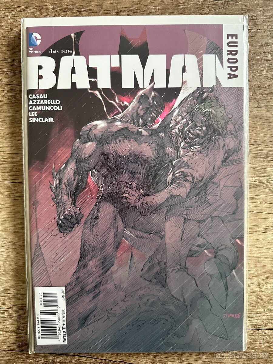 Komiks Batman: Europa #1-4 (DC)