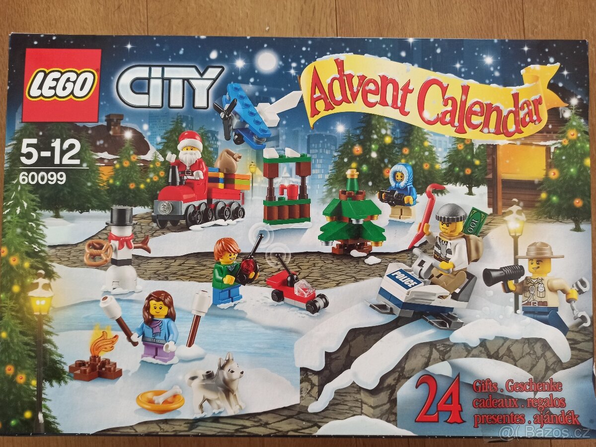 Lego city 60099 adventní kalendář