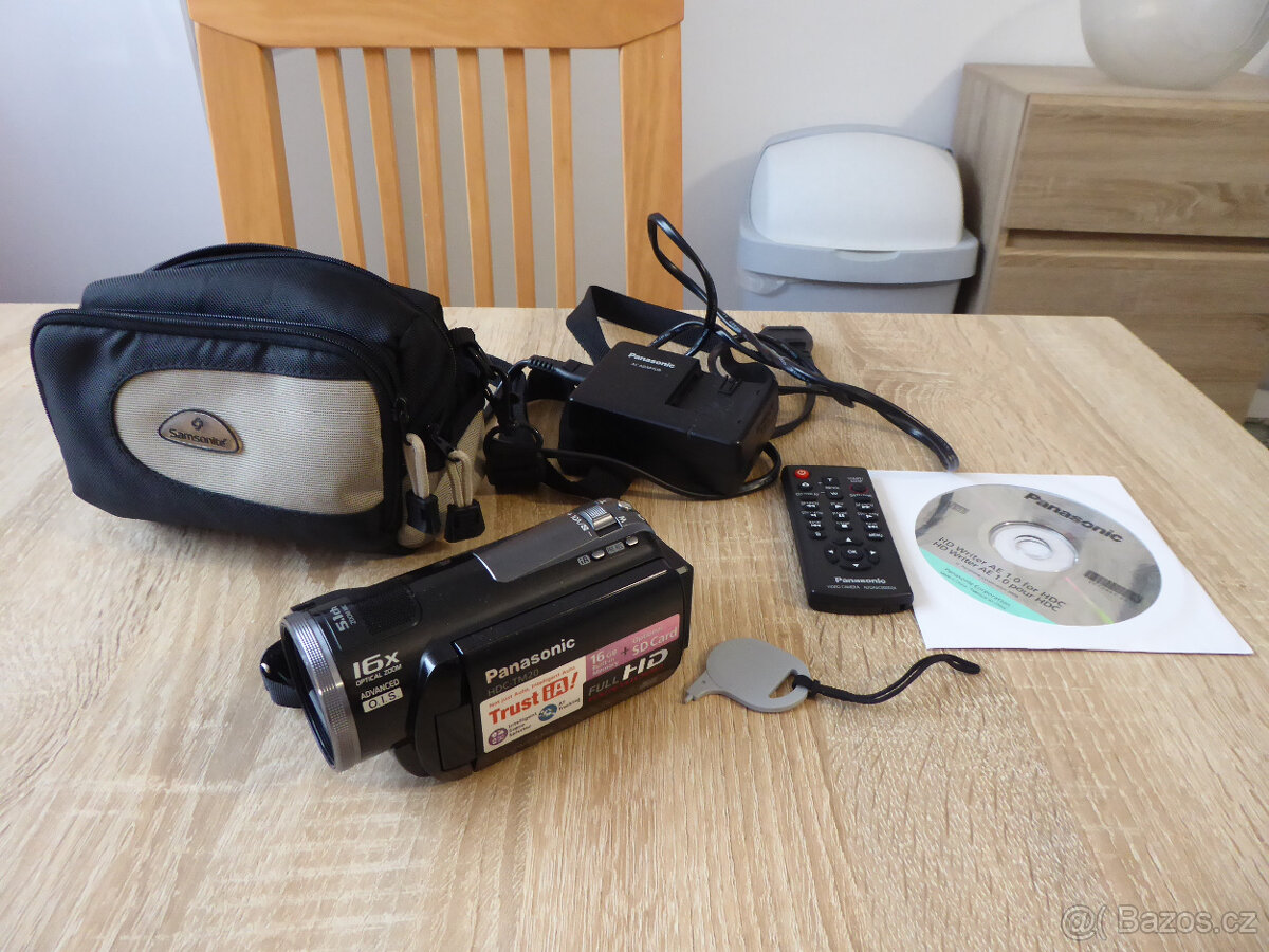 Videokamera Panasonic HDC-TM20- objektiv Leica