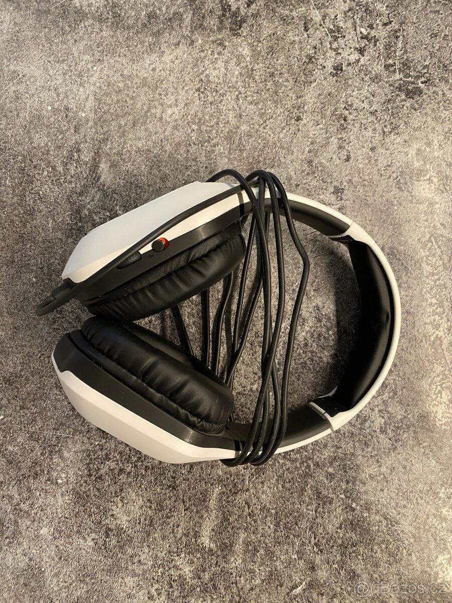 Trust GXT415W ZIROX HEADSET – bílá