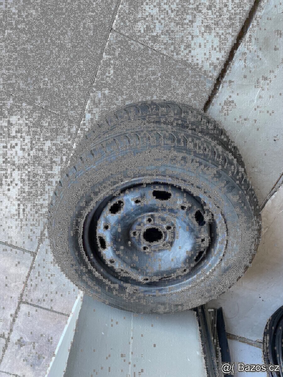 2 x kompletní kolo Š Fabia I, 165/70 R14 ET35