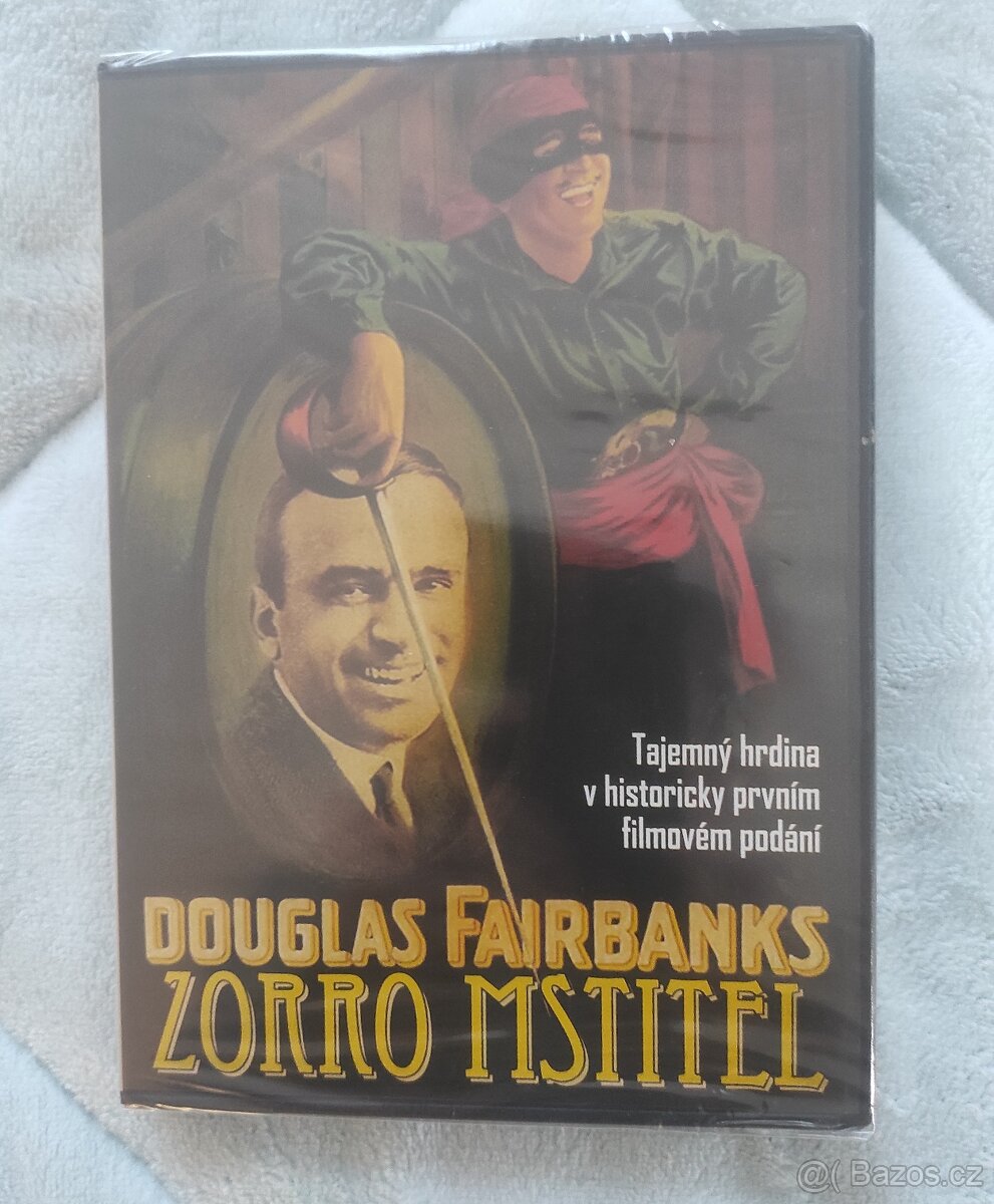 DVD Zorro mstitel- Douglas Fairbanks/nové - uloženka
