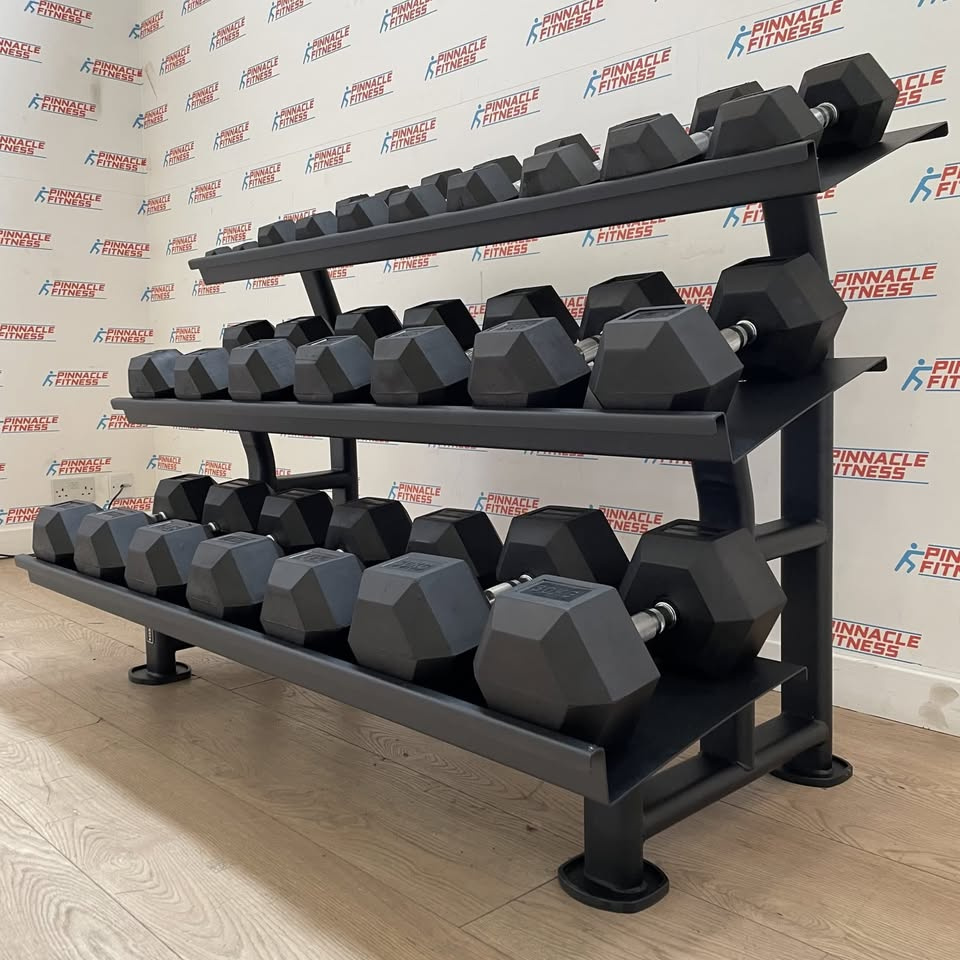 jednoručky činky - HEXA - sada 385kg