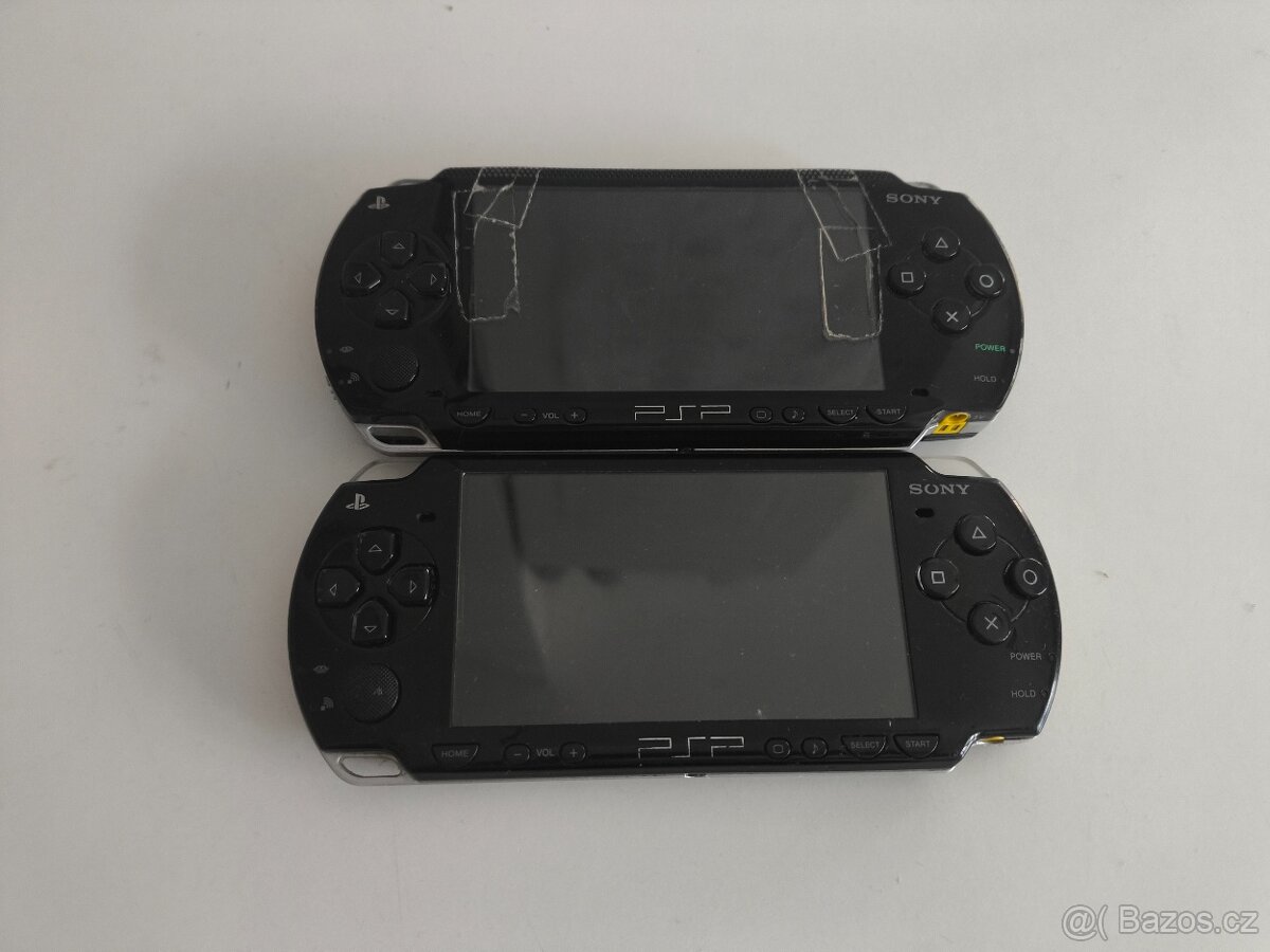 PSP - nefunkční