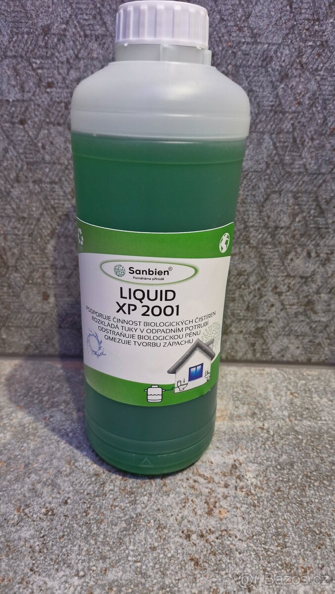 Sanbien Liquid XP 2001 - eliminuje biologické pěnění čistíre