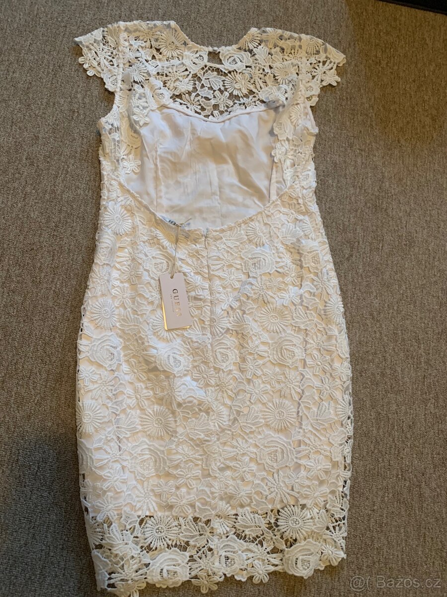 Luxusní šaty guess, pořizovací cena 149,- eur