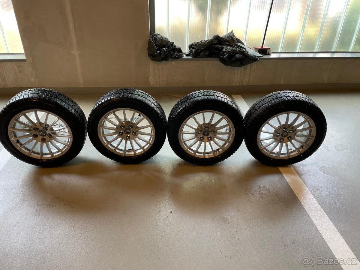 Sada Ráfky Audi + pneumatiky Pirelli