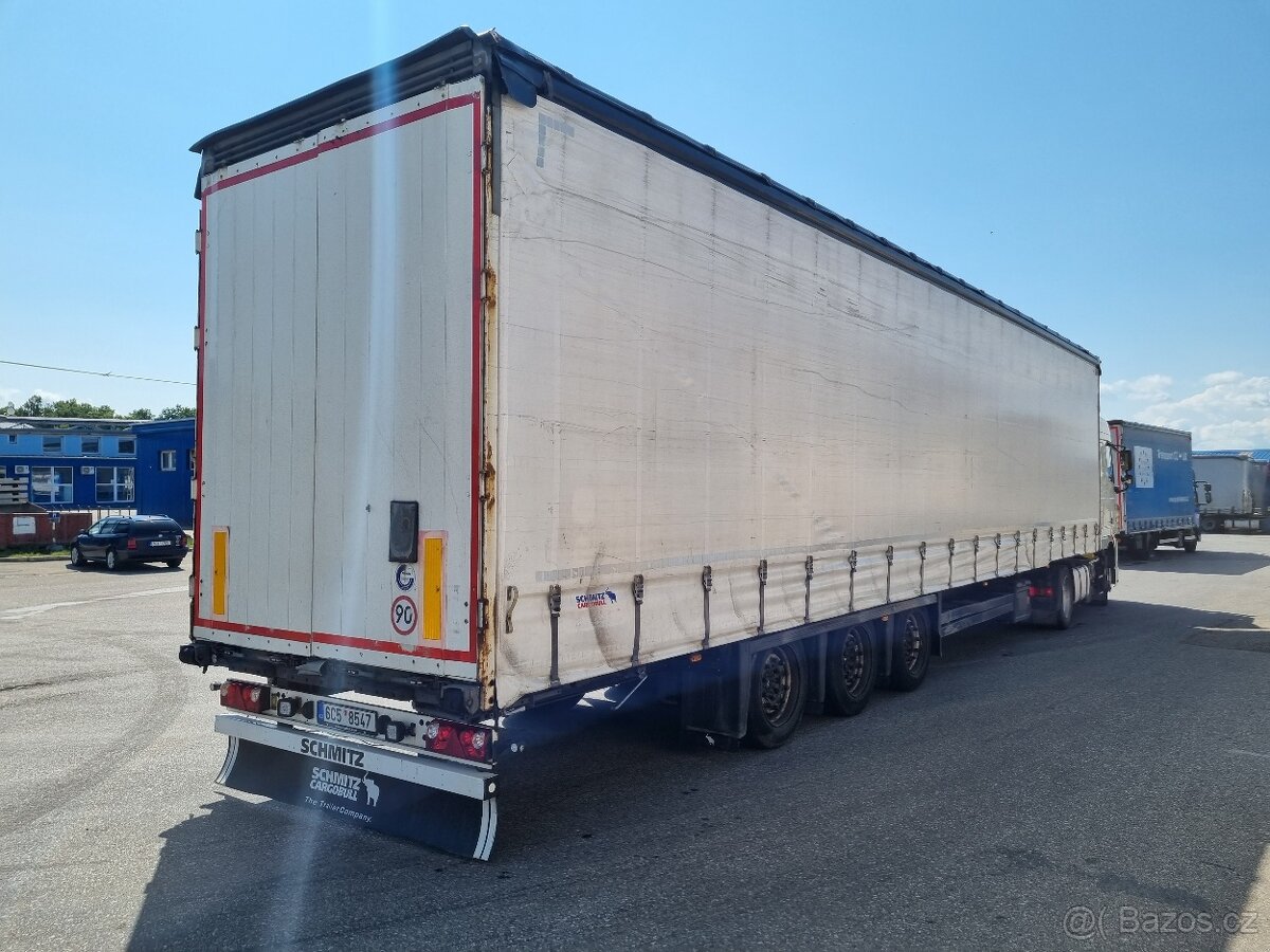 Plachtový návěs SCHMITZ CARGOBULL LowDeck, MEGA = 100m3
