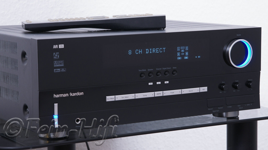 TOP Harman Kardon AVR-135 6.1 AV receiver, návod, DO