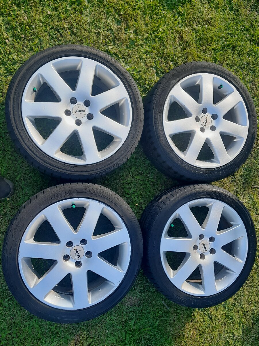 Prodej hliníkových disků AUTEC 7,5×17″ 5×100 ET38
