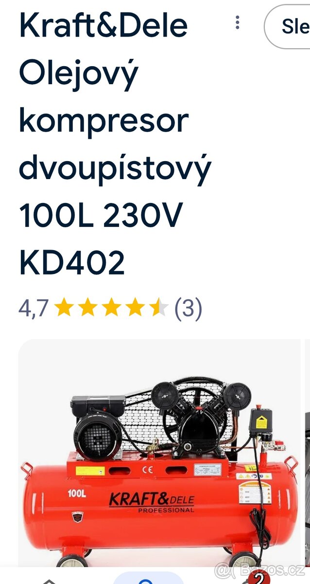 Kd 402 Kraft kompresor funglovka