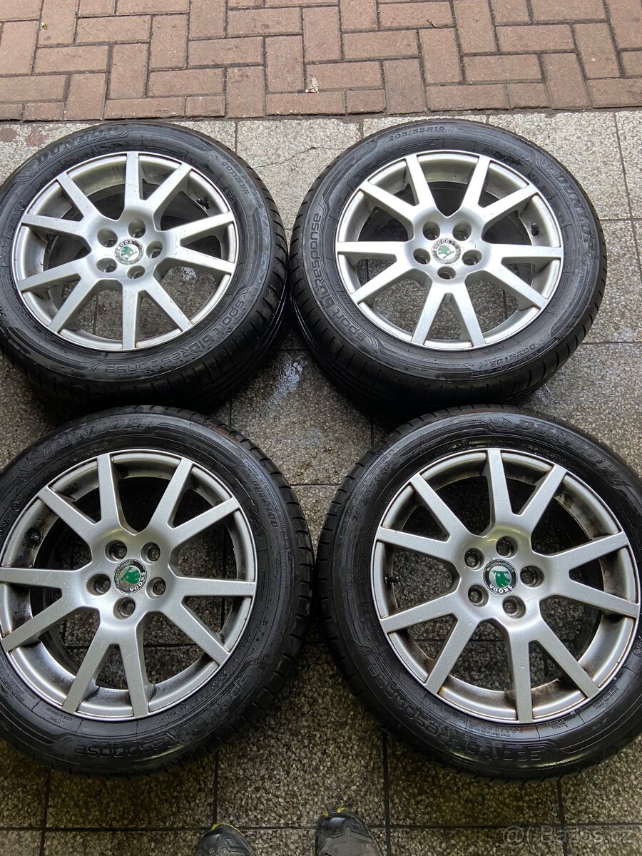 Alu kola 5x100 Škoda Ocravia RS 1 Spider