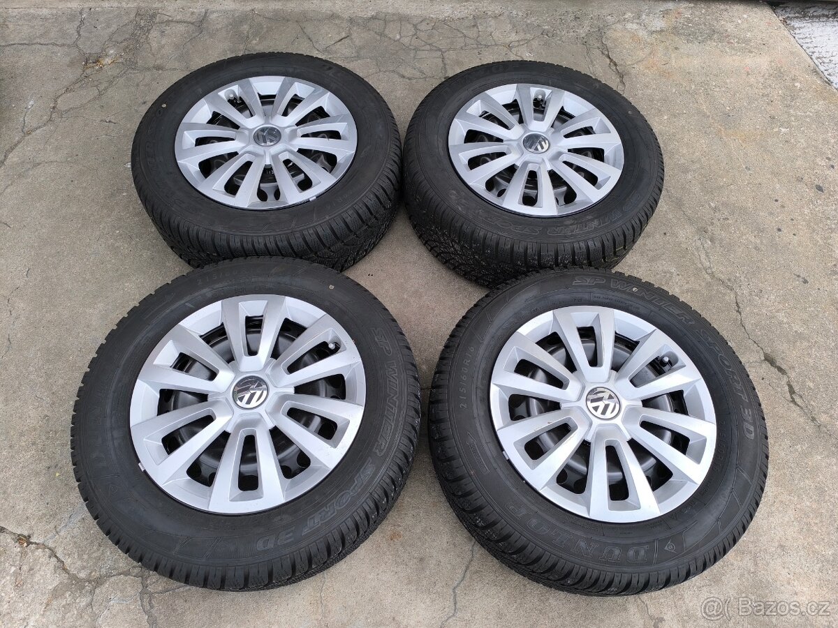 Plechové disky Volkswagen R16 Sada Č.14