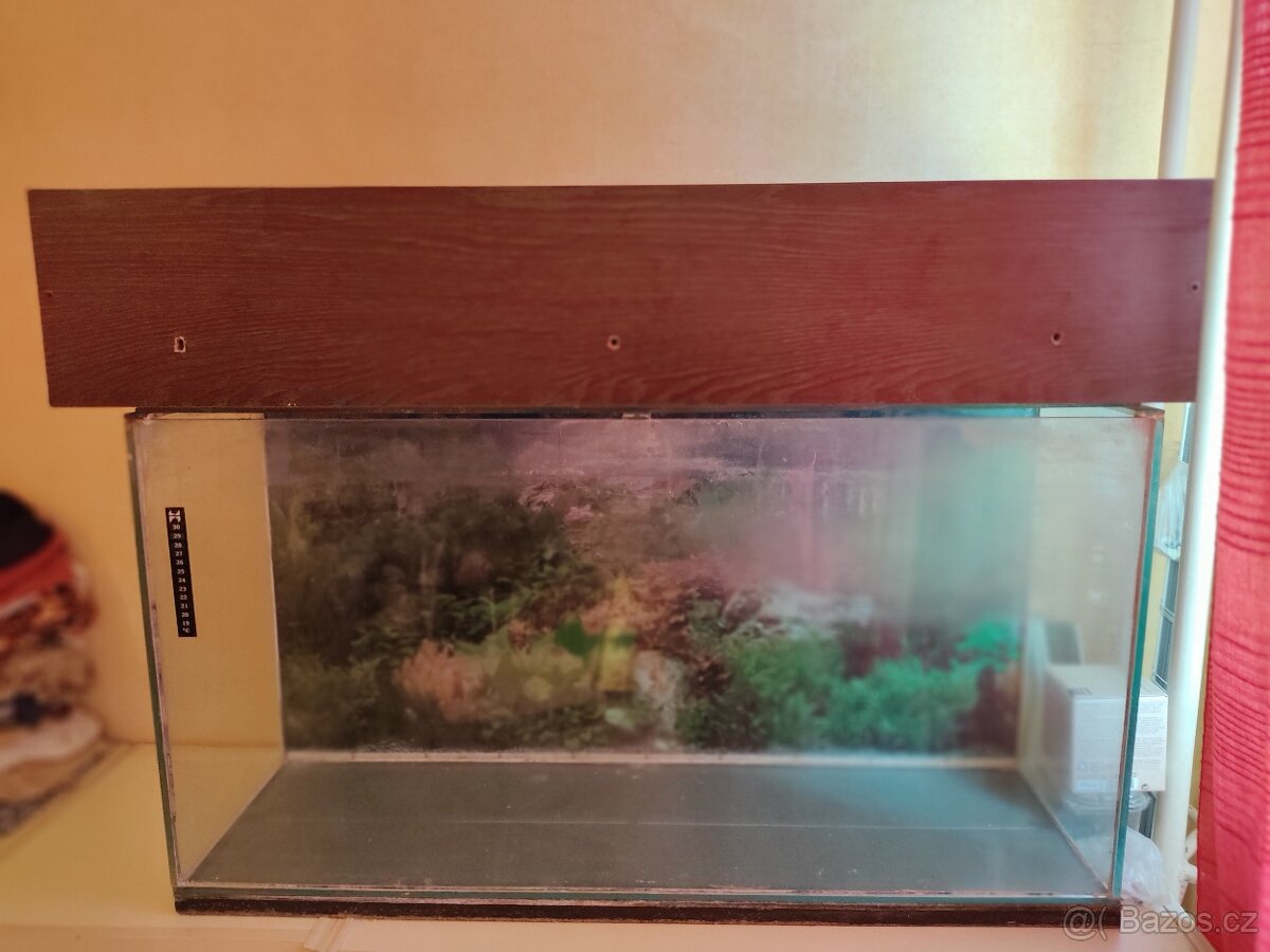 Akvárium 130L – rozměry 97 x 50 x 28cm