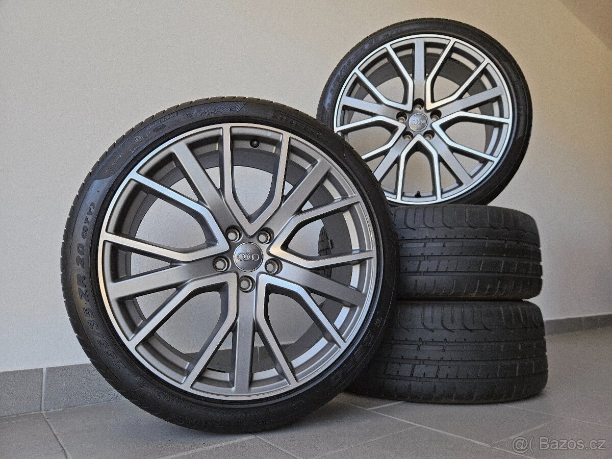 Orig. Audi Sport 5x112 Letní Pirelli 255/35/20
