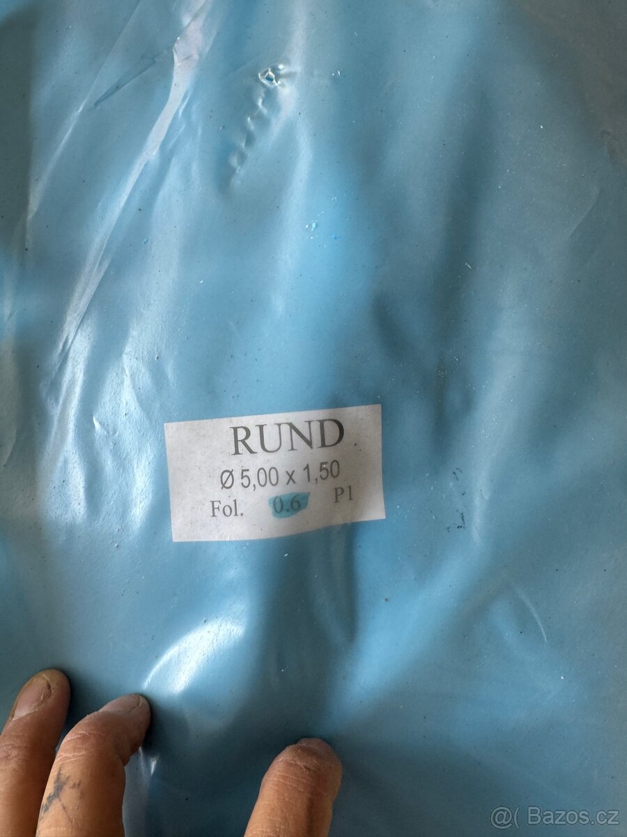 Bazénová fólie kruh 5m x 1,5m výška