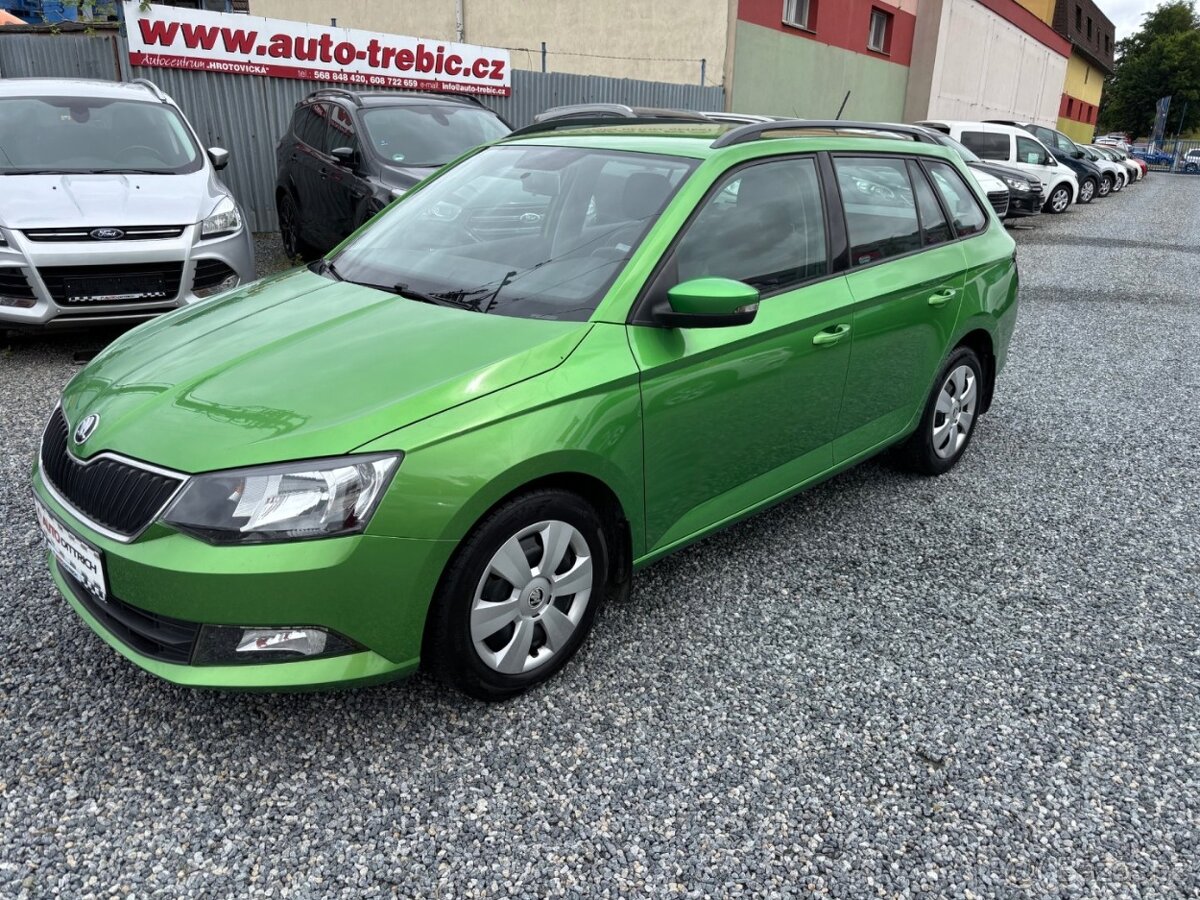 ŠKODA FABIA 1,0MPi KOMBI 1.MAJITEL