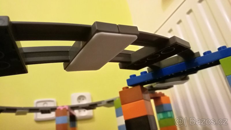 duplo vlak, kolej placatá deska 4x2