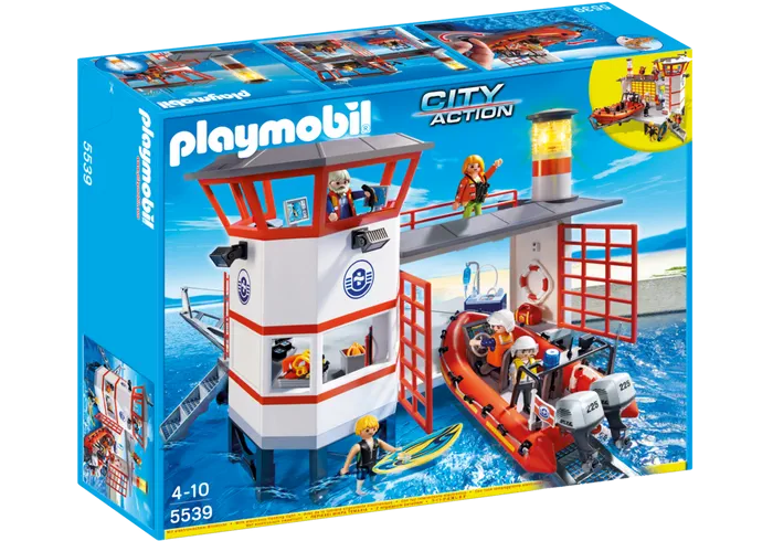 Playmobil 5539 Základna záchranářů-Novy