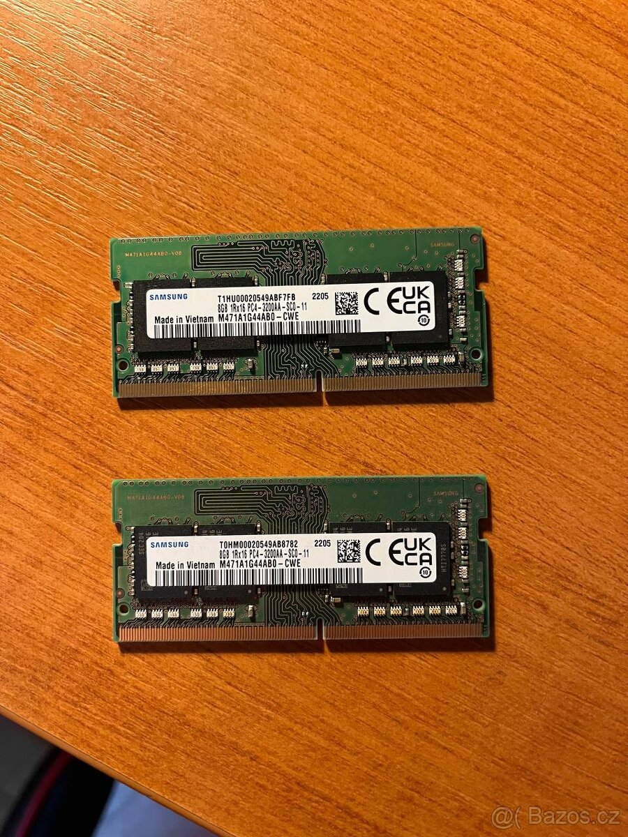 SODIMM DDR4 16GB (2x8) 3200MHz