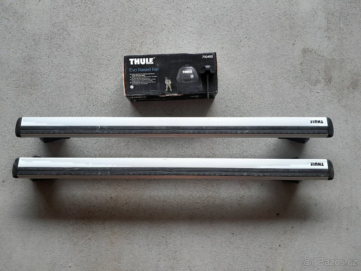 Střešní nosiče (příčníky) Thule 7104 + Wingbar E
