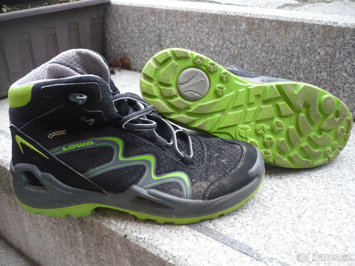 dětské goretex boty Lowa velikost 36